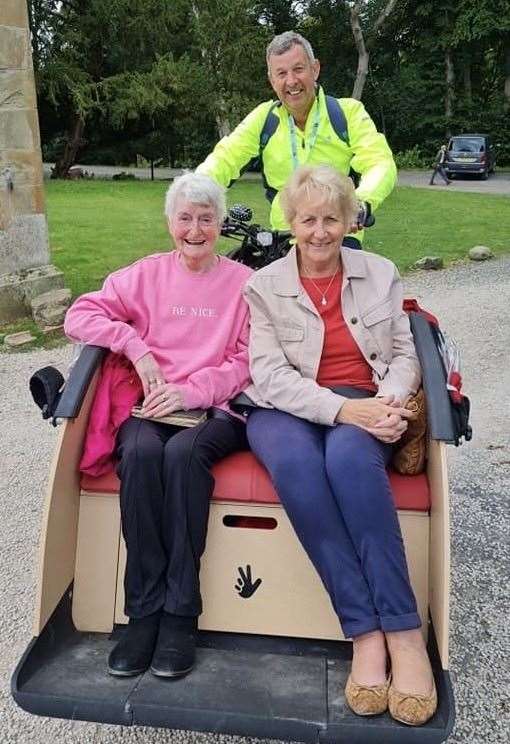 A trishaw similar to the one Forres Rotary has invested £8000 in.