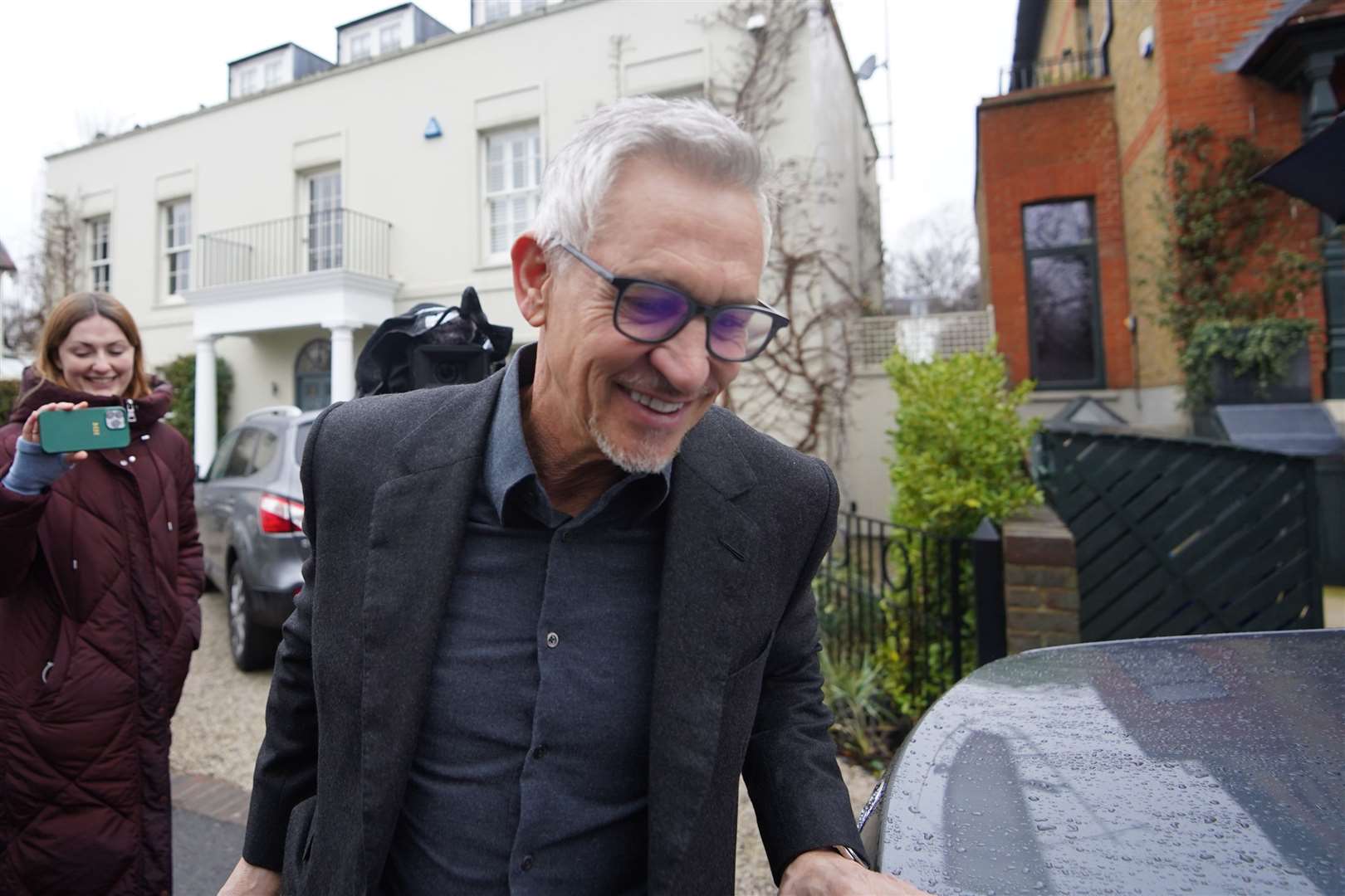 Lineker has been reprimanded by the BBC after responding on Twitter to a Home Office video (James Manning/PA)