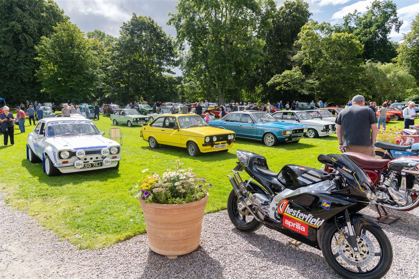 The Historic Wheels Club's 47th Annual Rally at Brodie Castle, 2023...Picture: Beth Taylor.