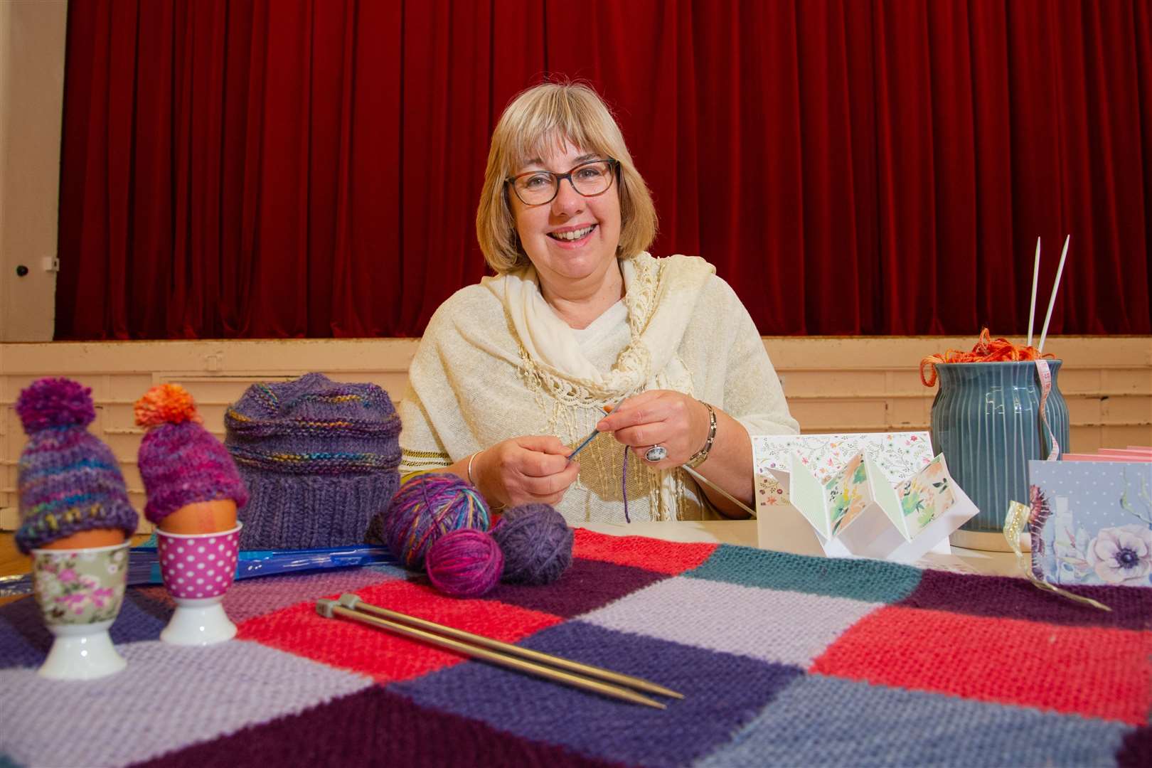 Dawn Cawthra will be running knitting for beginners.