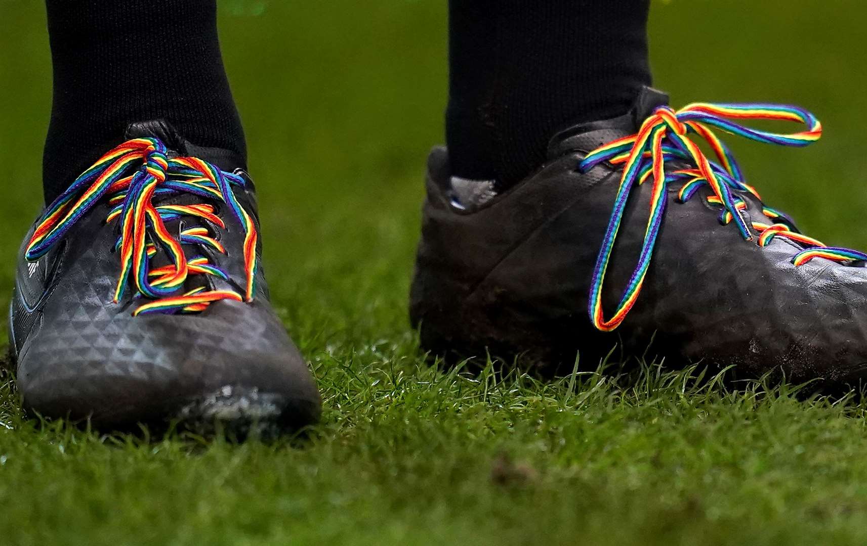 Daniels has received support from Stonewall, the charity behind the Rainbow Laces campaign (Nick Potts/PA)