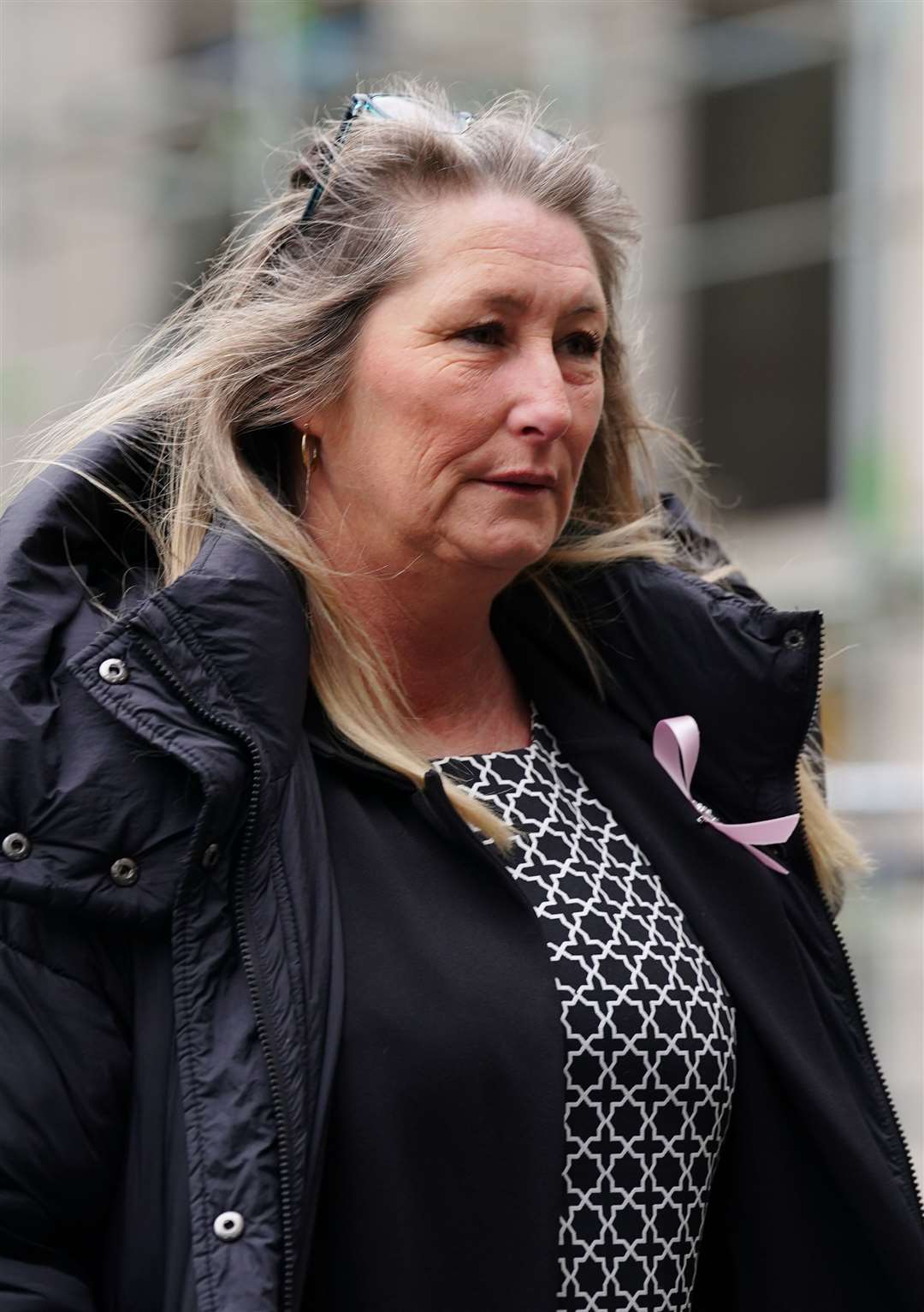 Cheryl Korbel, mother of nine-year-old Olivia Pratt-Korbel, arrives at Manchester Crown Court (PA)