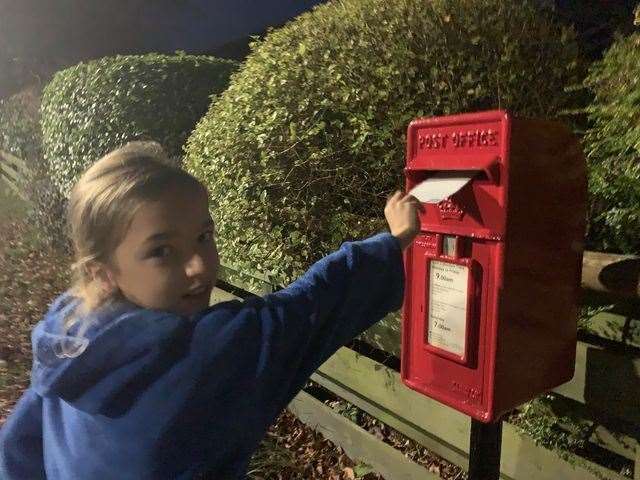 Ella wrote to the council asking them to care to protect hedgehogs.