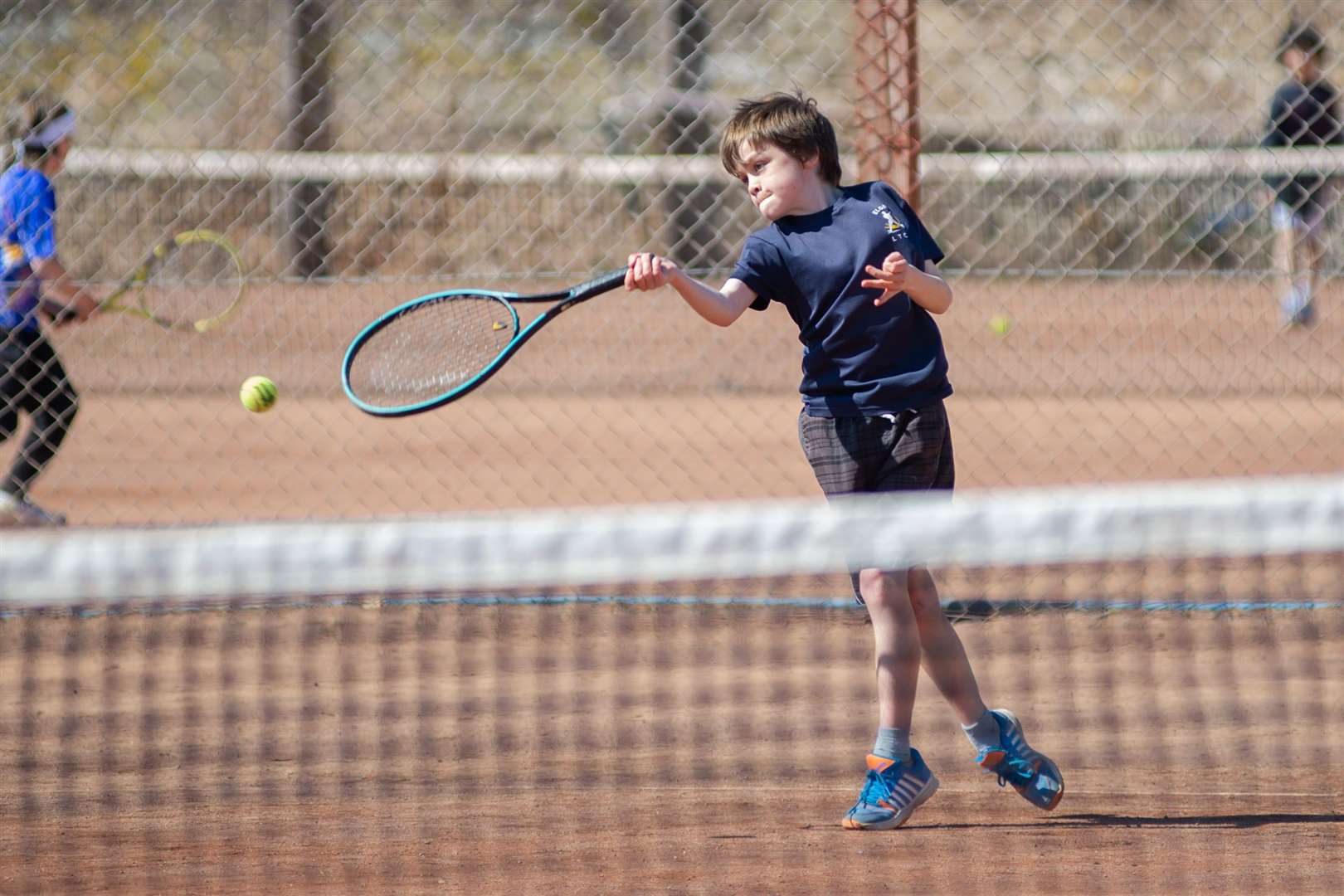 The Highlands Tennis league is back on court. Picture: Daniel Forsyth..