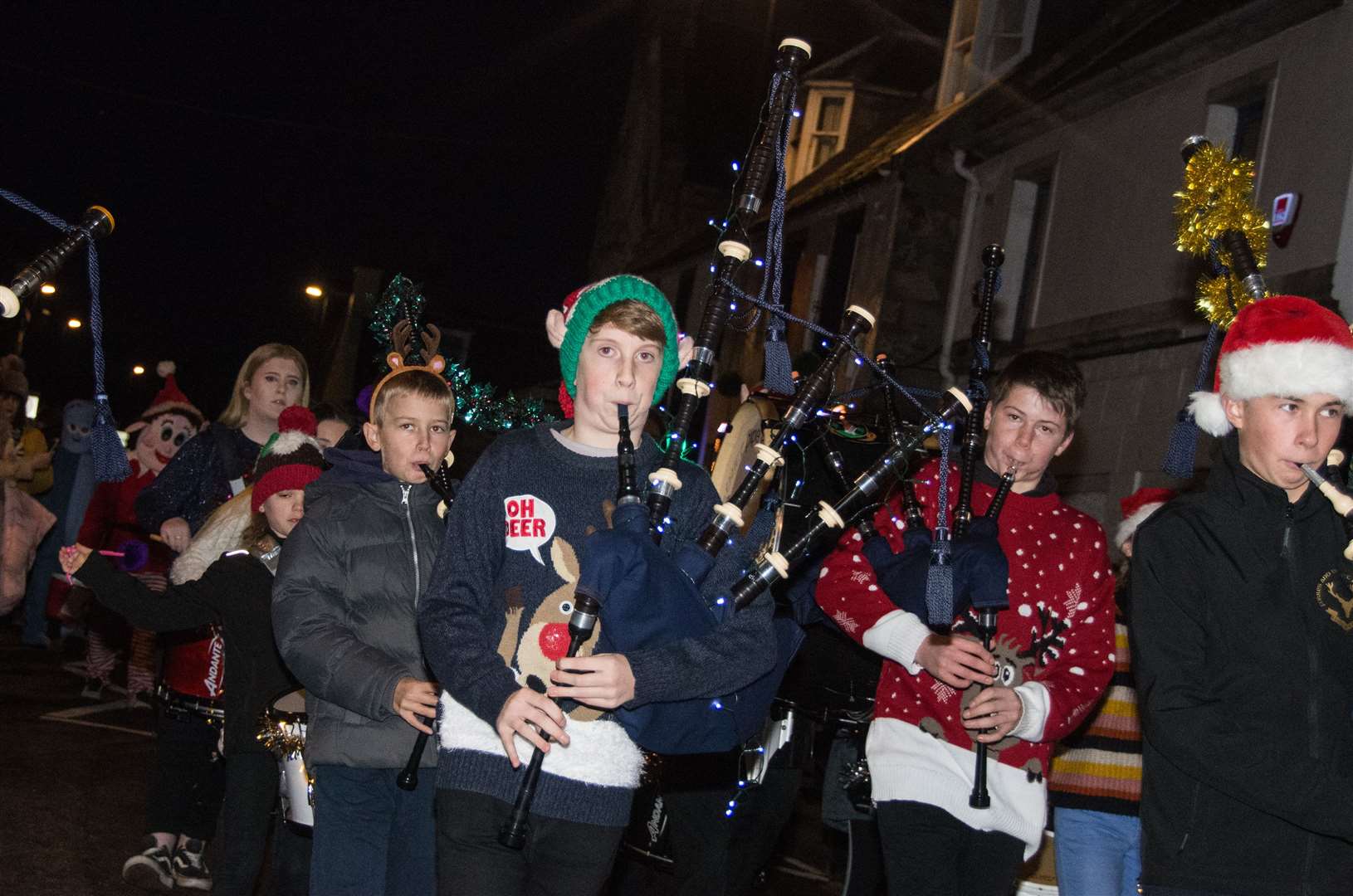 Forres Christmas Lights 2018...Picture: Becky Saunderson. Image No. 042717.