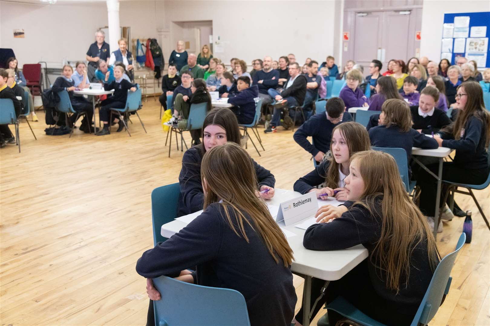 Primary schools compete at the Inter-Schools Primary Quiz Final. Picture: Beth Taylor