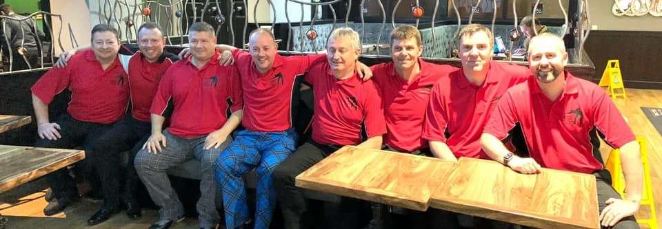 Moray's A team, from left: Stephen Hepburn, Neil Owen, Mark Bell, Simon Bremner, Ali McDonald, James McKenzie, Gary Pope, Adam Macleod.
