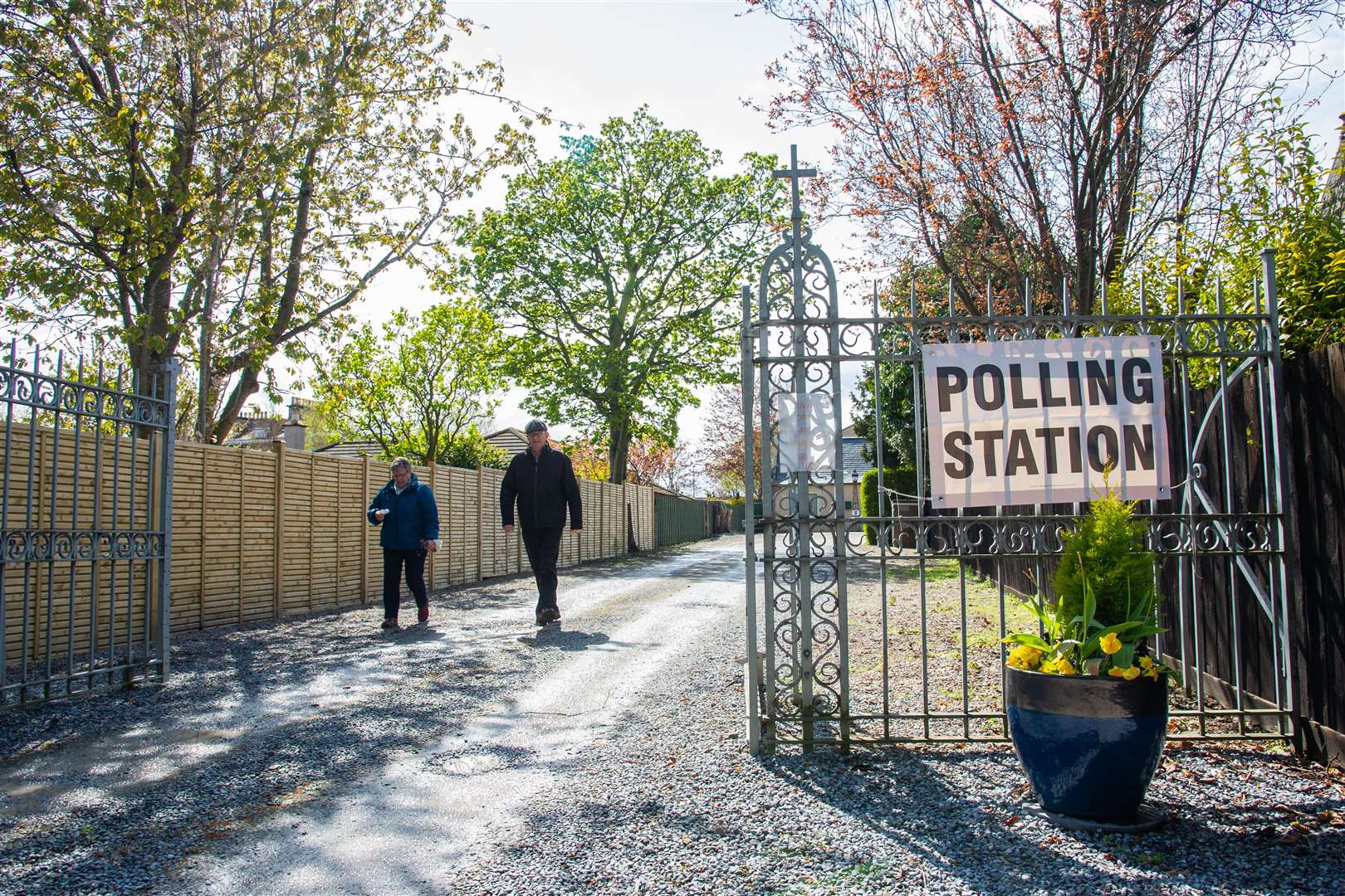 The Williamson Hall Polling Station in Elgin...Picture: Daniel Forsyth....