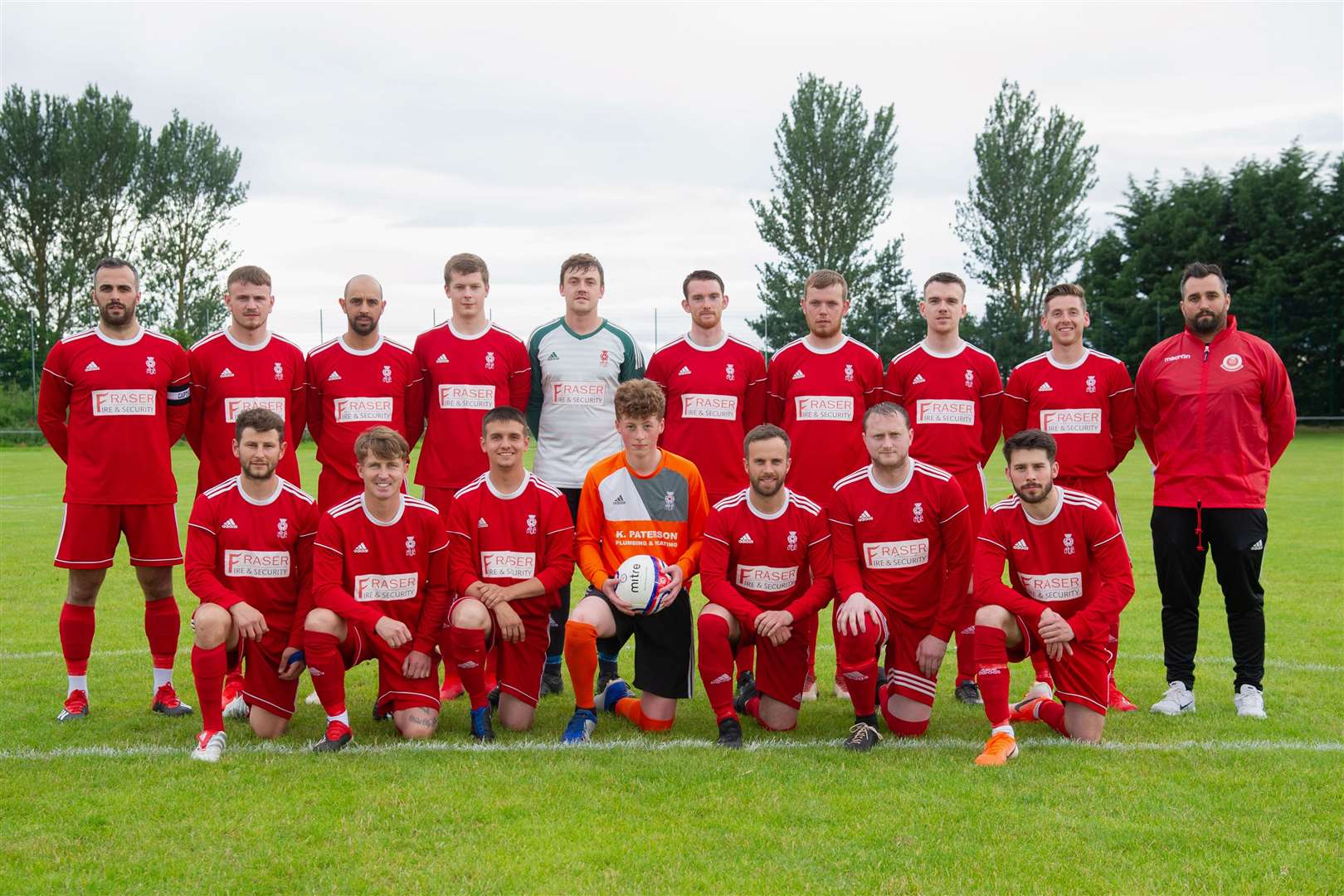 Forres Thistle team photo 2019-2020...Picture: Daniel Forsyth.
