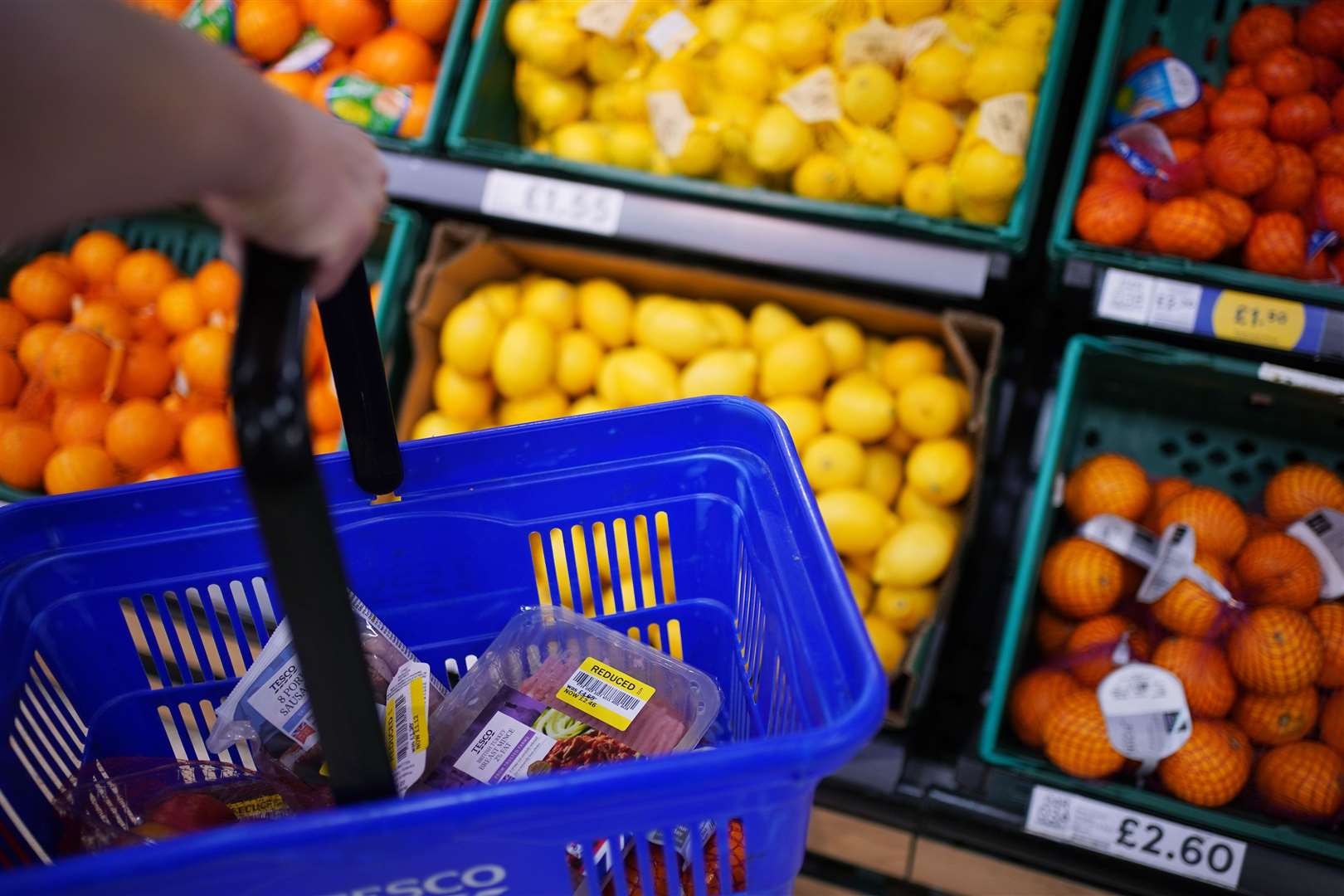 The move will help consumers to support British farmers and producers, Tesco said (Yui Mok/PA)