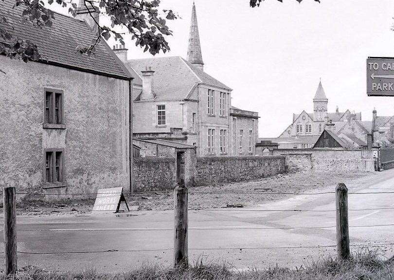 Forres Academy (now Anderson's Primary School) and Primary buildings, September 1964. Forres House Community Centre was built on the site of Forres Primary School less than a decade later. Pictures from Forres Heritage Trust.