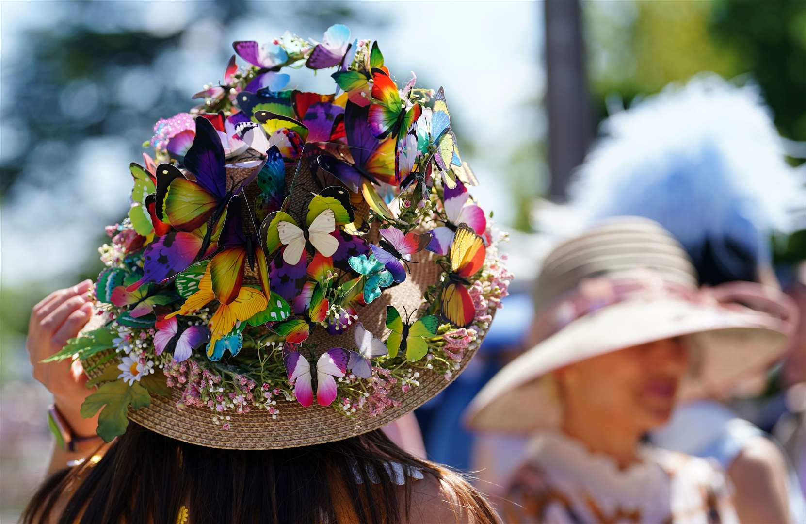Royal Ascot is a chance to show off some spectacular hats (David Davies/PA)