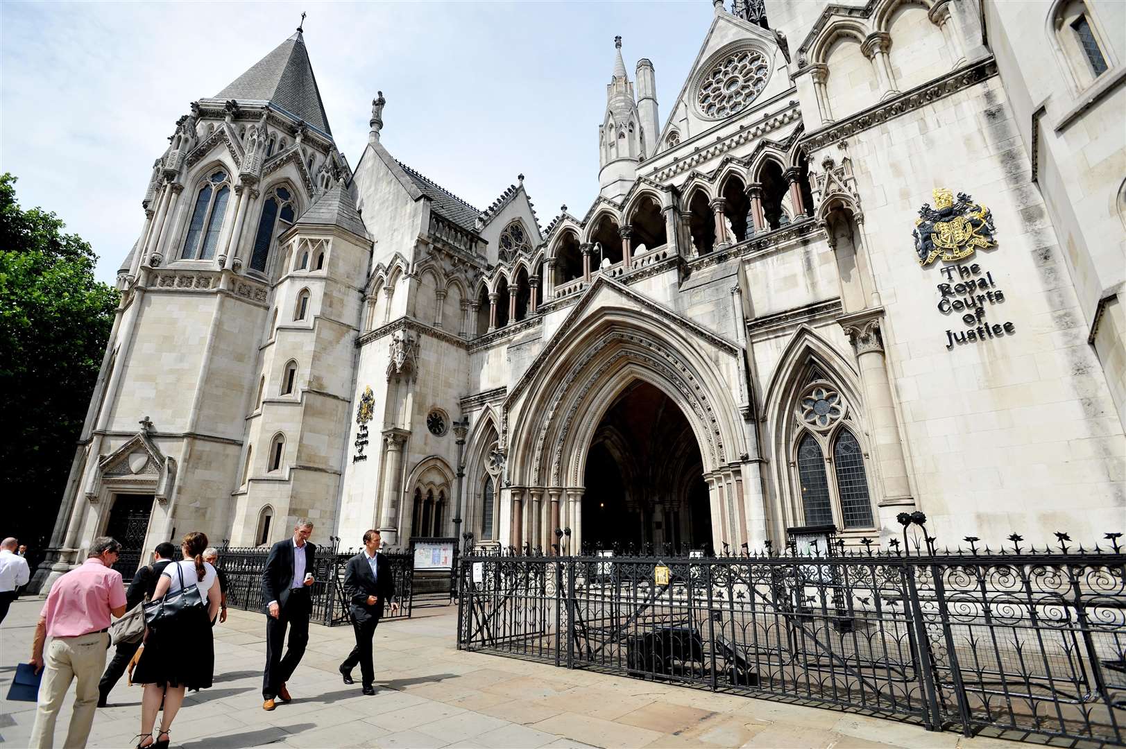 The pair’s cases were dismissed at the Royal Courts of Justice (Nick Ansell/PA)