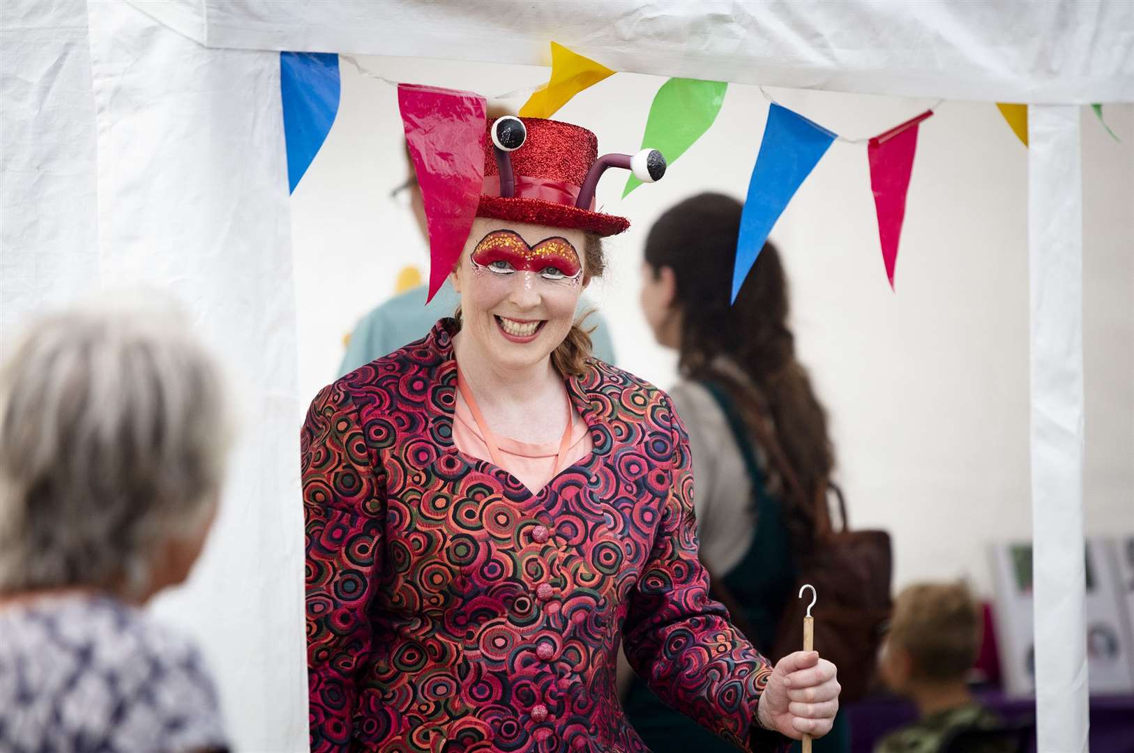 Morag Robertson, organiser of children's activities. Picture by paulheartfield.photography