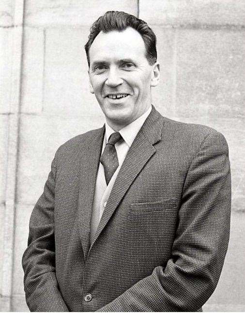 Hugh Robertson, pictured in 1963.