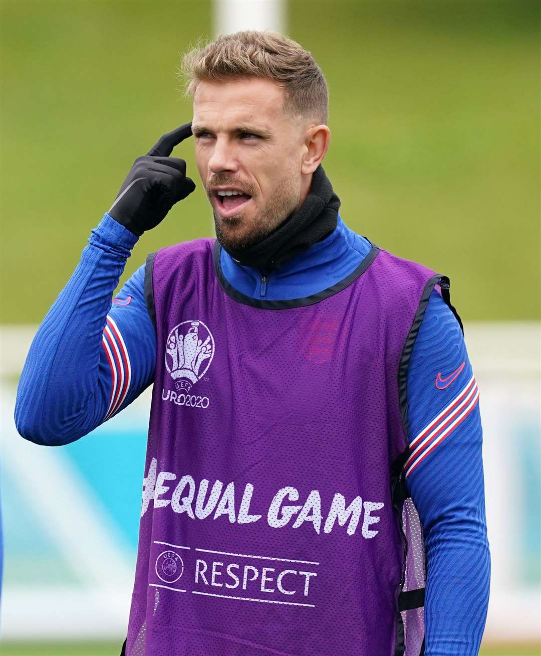 England’s Jordan Henderson has been credited with helping raise money from footballers for the NHS (Martin Rickett/PA)