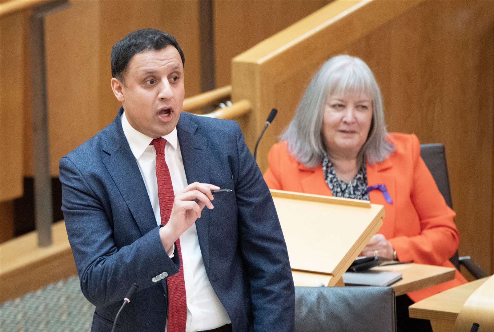 Scottish Labour will be pressing ahead with the motion of no confidence in the Scottish Government (Lesley Martin/PA)