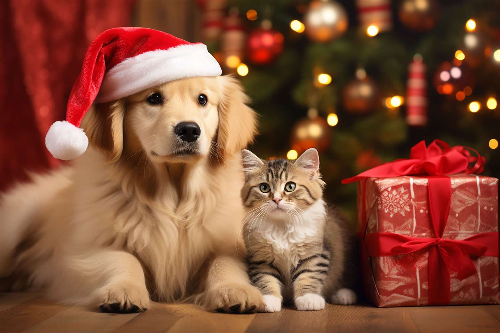 Make sure Christmas is a happy time for your pets.