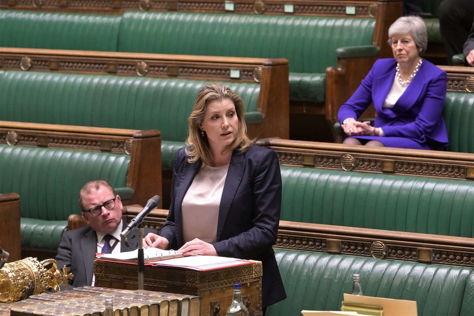 Commons Leader Penny Mordaunt listed a series of claims recently made by Mr Bridgen (Jessica Taylor/UK Parliament/PA)