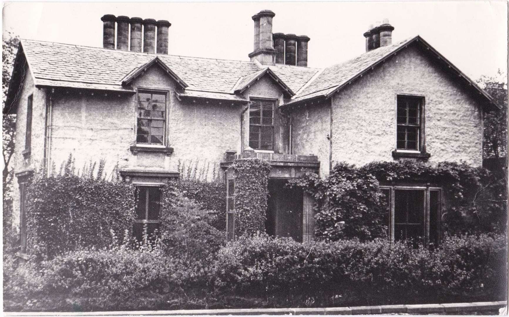The original Auchernack Care Home building on Forres High Street.
