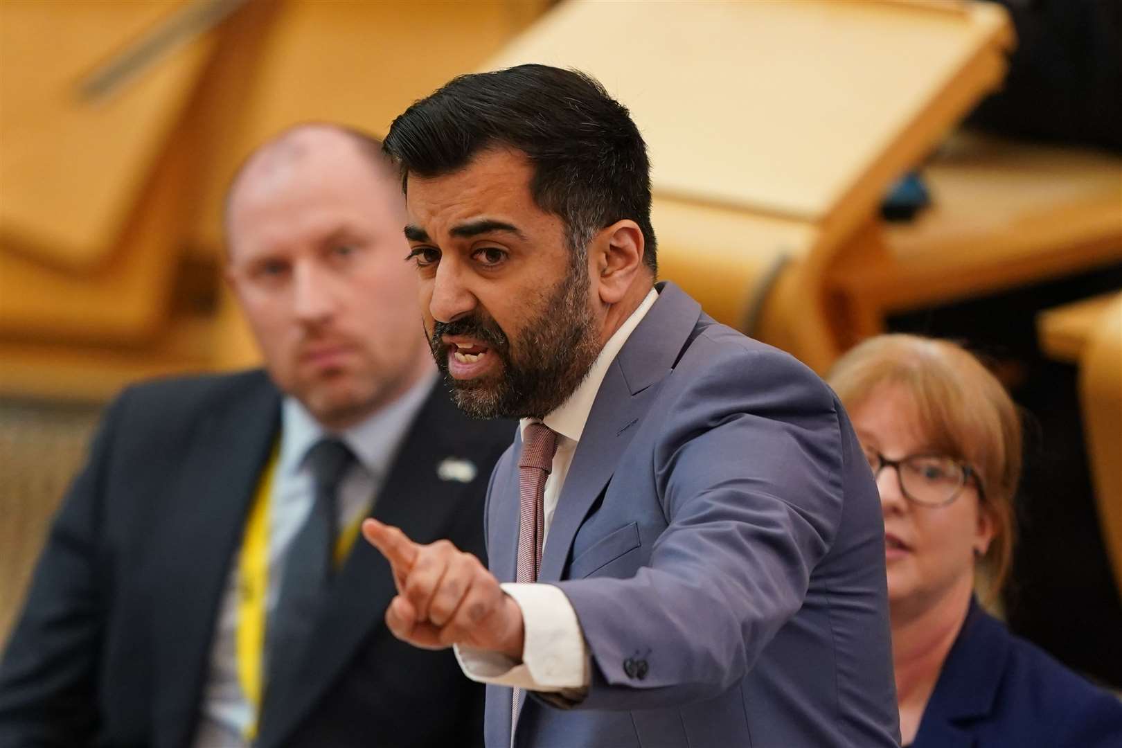 First Minister Humza Yousaf had said throughout his leadership campaign that he would seek to challenge the block (Andrew Milligan/PA)