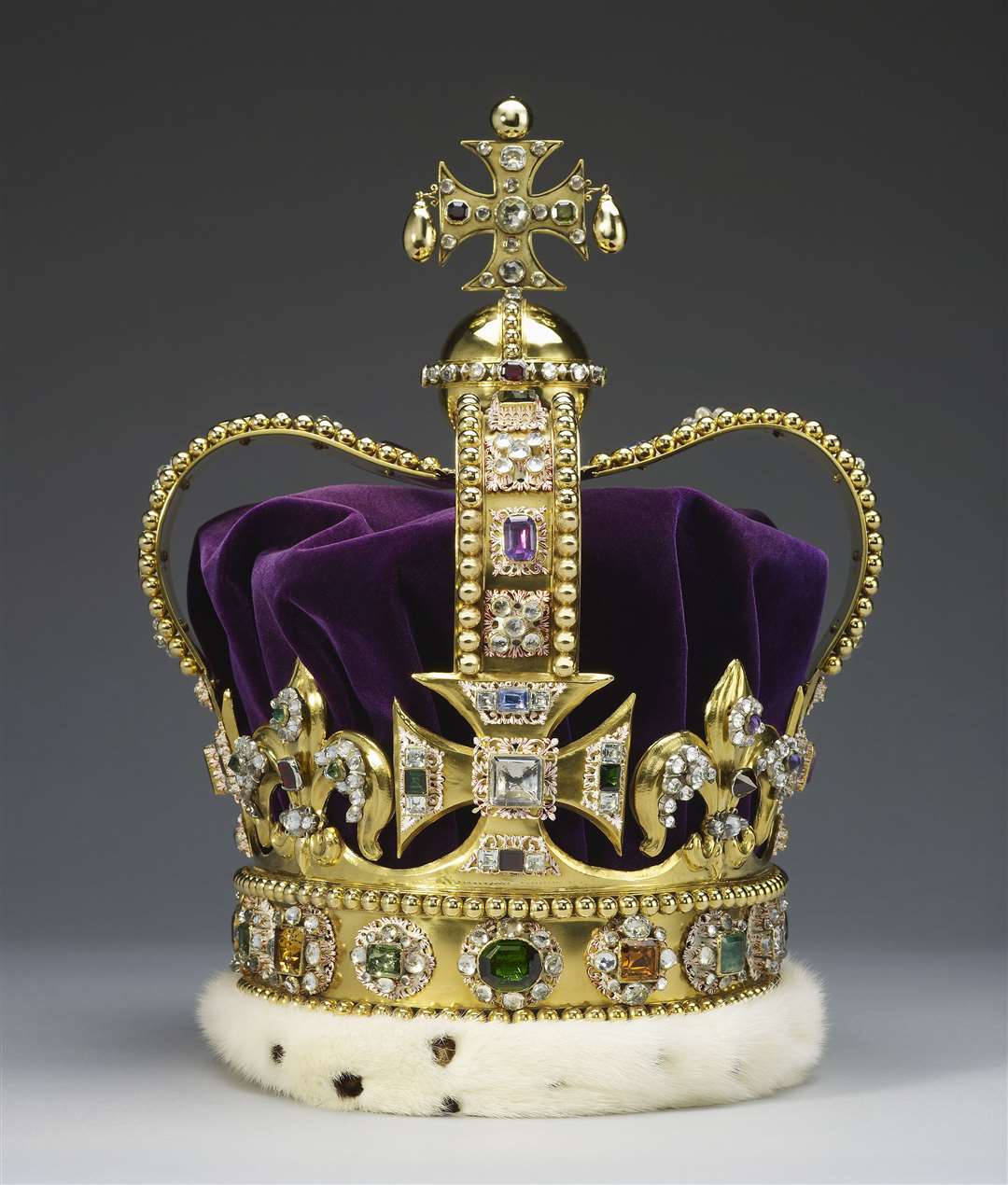 Charles will wear St Edward’s Crown at his coronation on May 6 (Royal Collection Trust/PA)