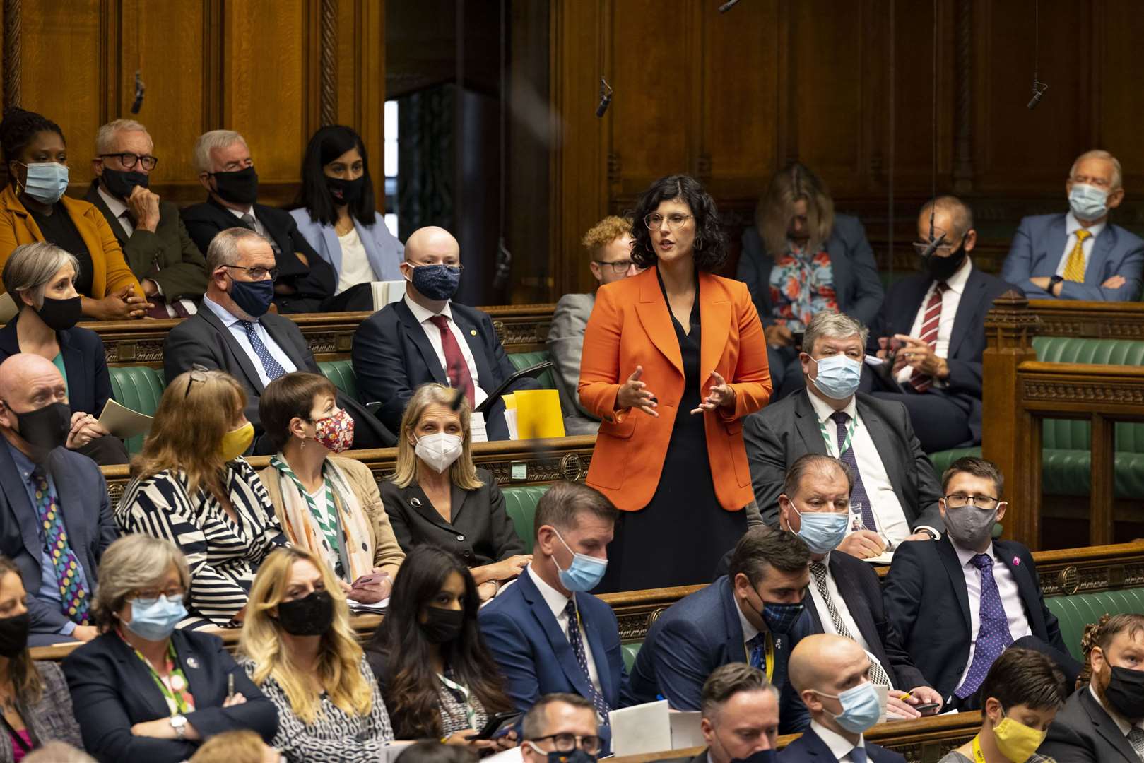 Liberal Democrat MP Layla Moran speaking during the debate (UK Parliament/Roger Harris/PA)