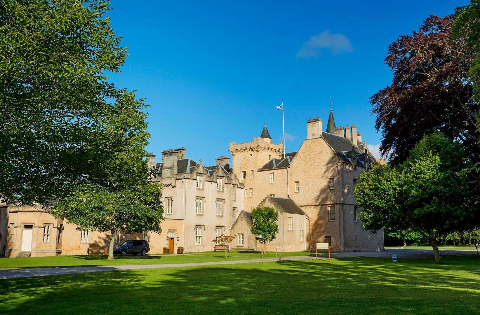 The castle and estate attract visitors from near and far. Picture: Paul Tomkins/ VisitScotland