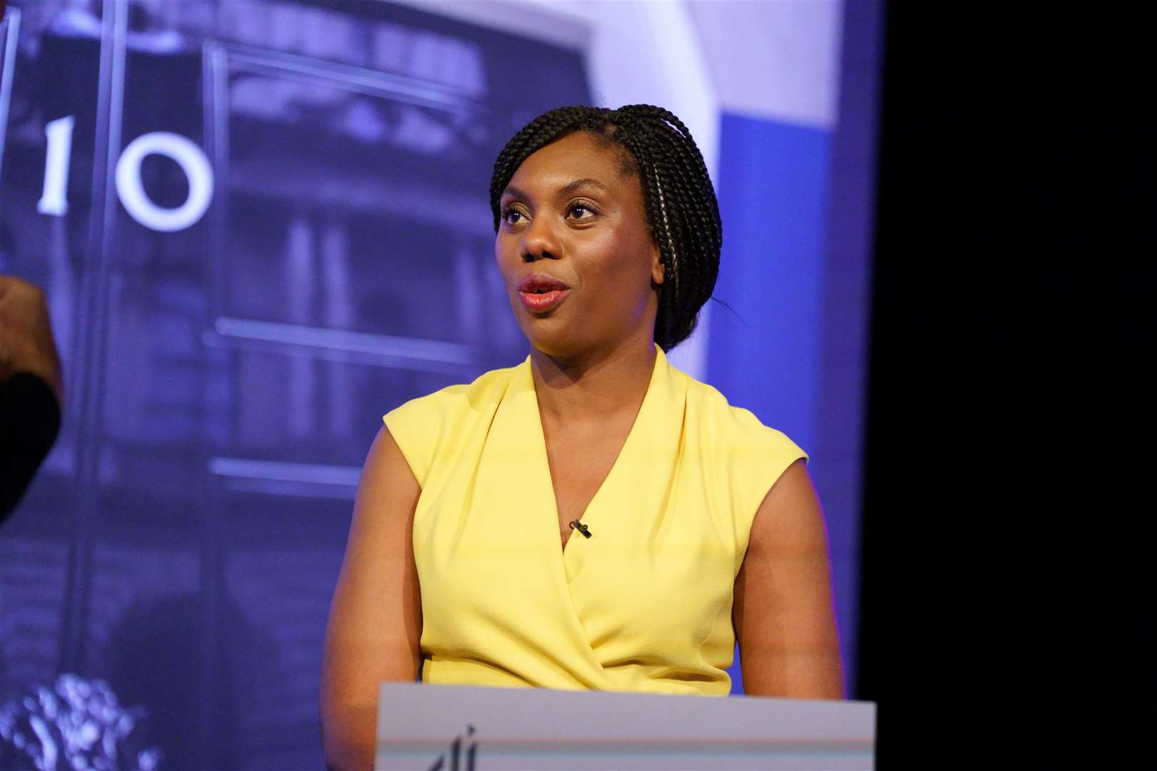 Kemi Badenoch challenged Ms Mordaunt over her record on transgender issues (Victoria Jones/PA)