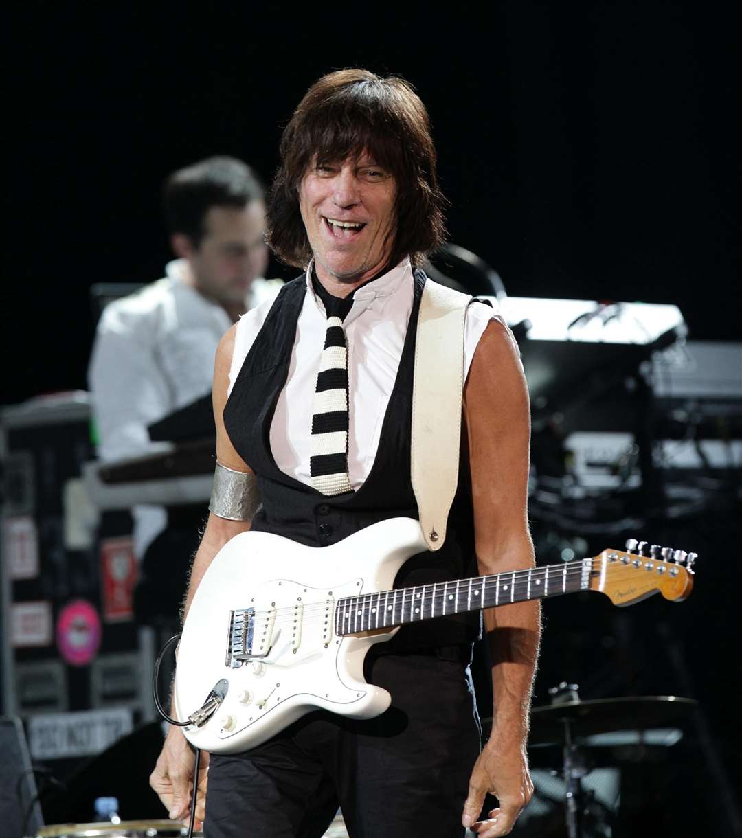 Jeff Beck died aged 78 after contracting bacterial meningitis (Yui Mok/PA)