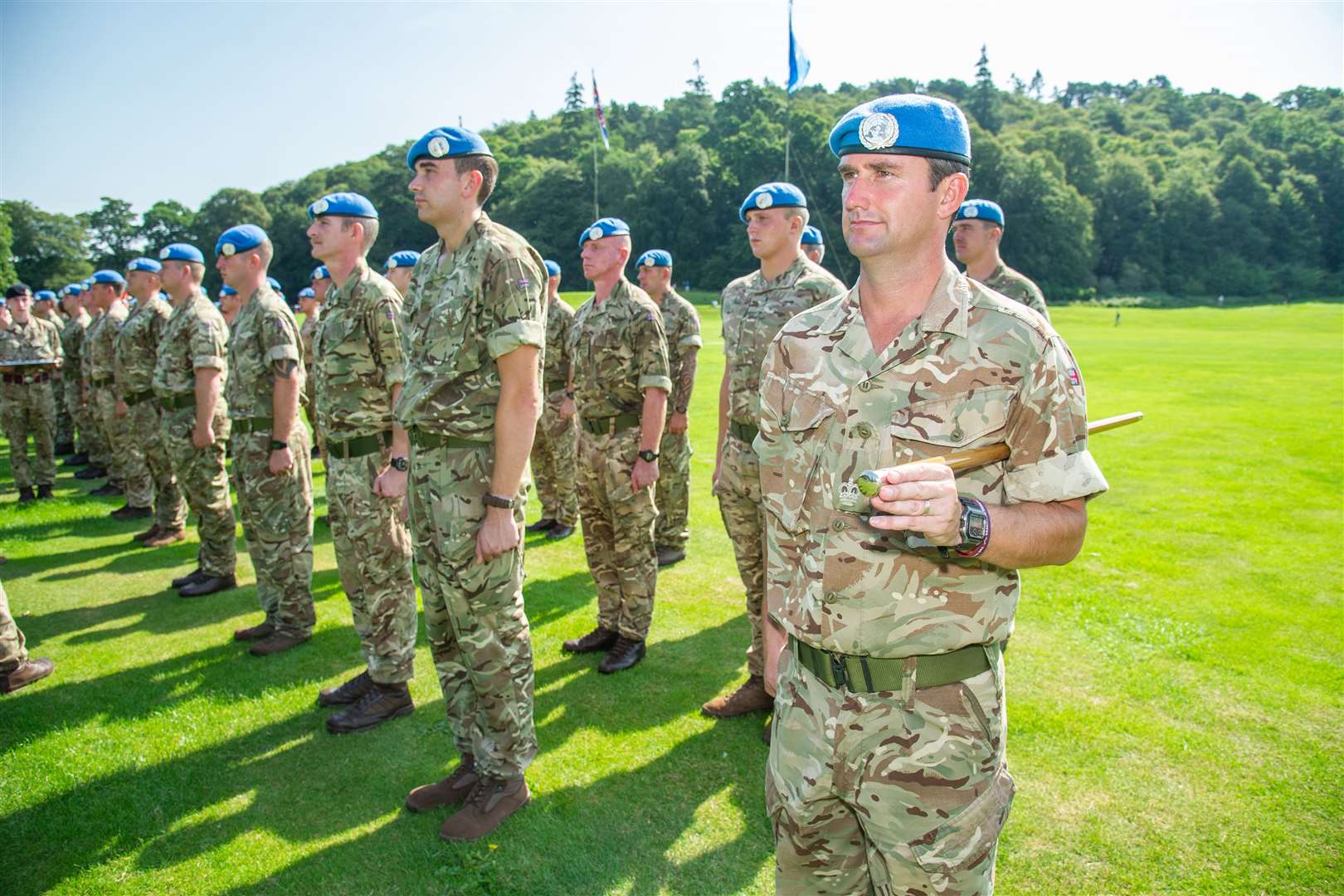 Armed Forces Champions aim to ease the transition from life in the Armed Forces to being a civilian. Picture: Daniel Forsyth.