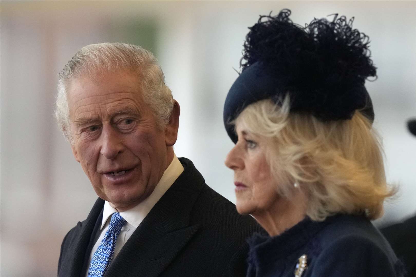 Charles said he and Camilla were following news of the disaster (Frank Augstein/PA)