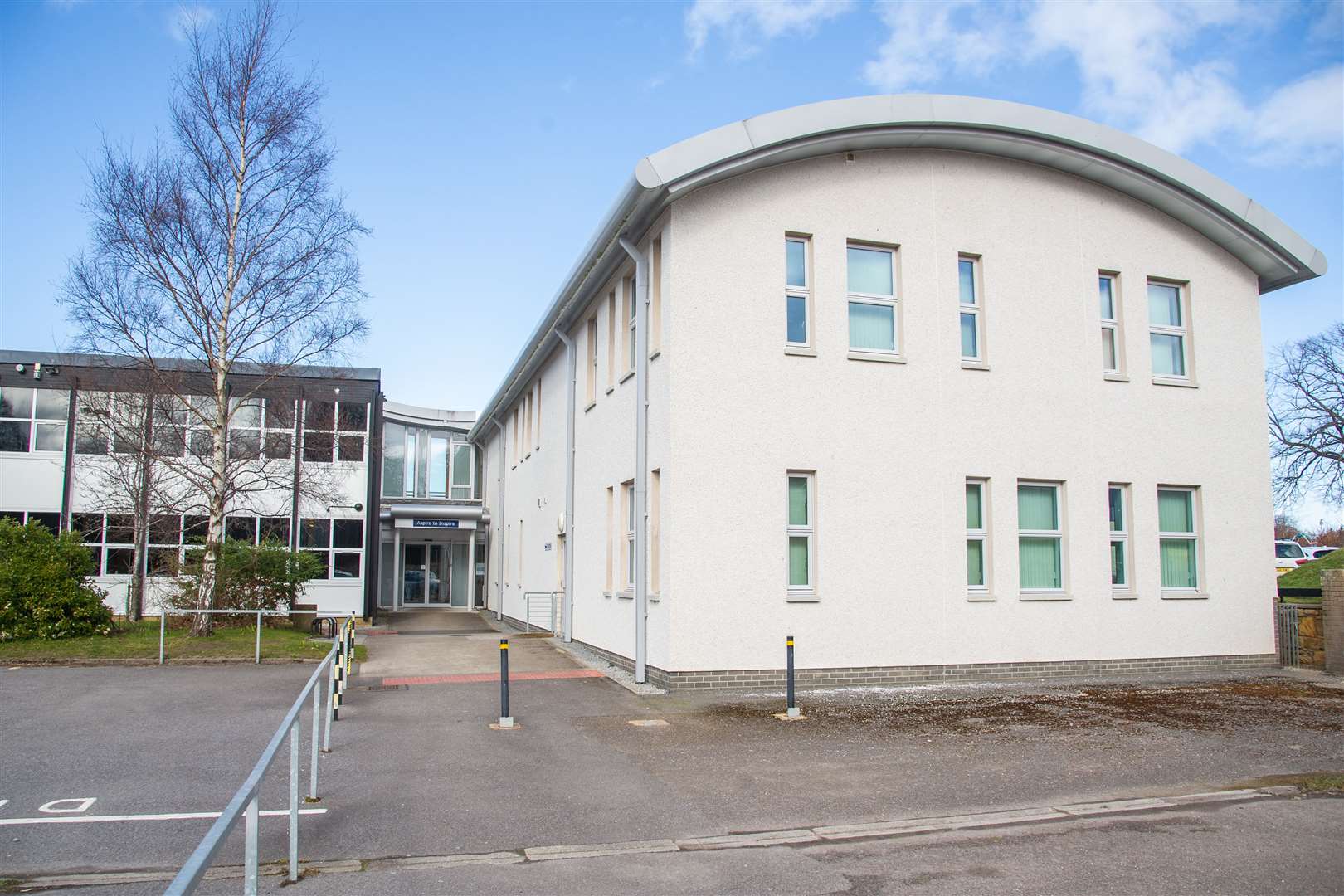 Forres Academy will see improvements to its heating, water supply and drainage.