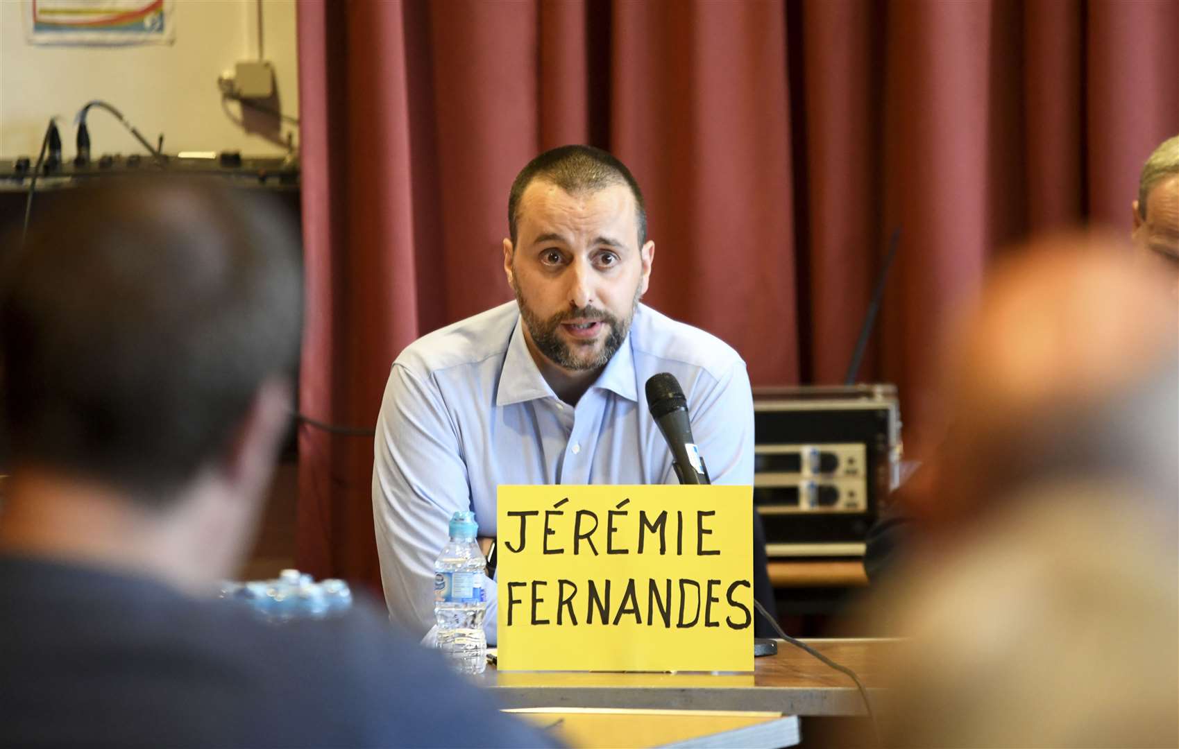 Councillor Jérémie Fernandes put the motion forward at meeting of the full council this morning. Picture: Becky Saunderson