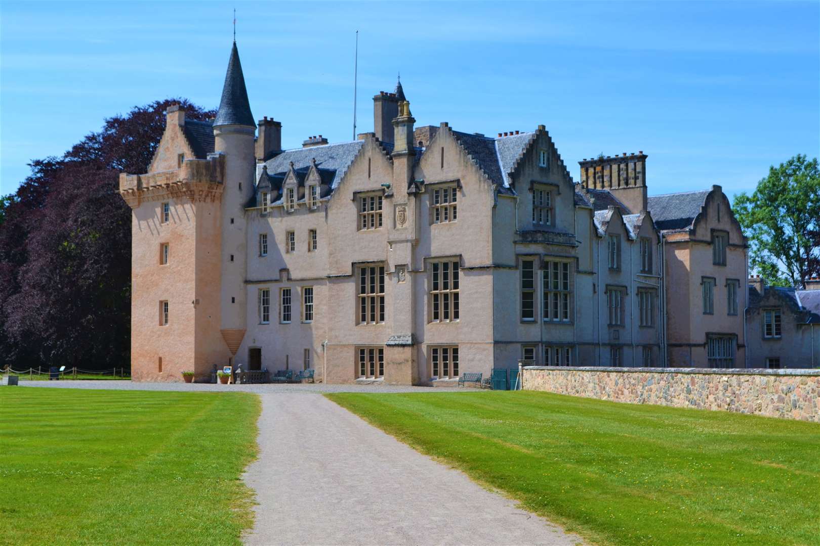 Brodie Castle, in Brodie, near Forres. Picture: Iona Grant