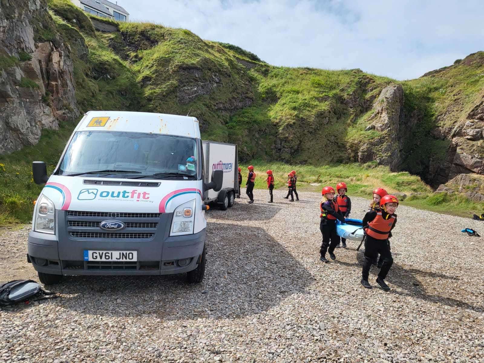 Minibuses are needed to take youngsters to a whole host of activities by Outfit Moray.