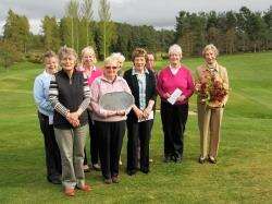 Forres Golf Club Ladies' open prize winners