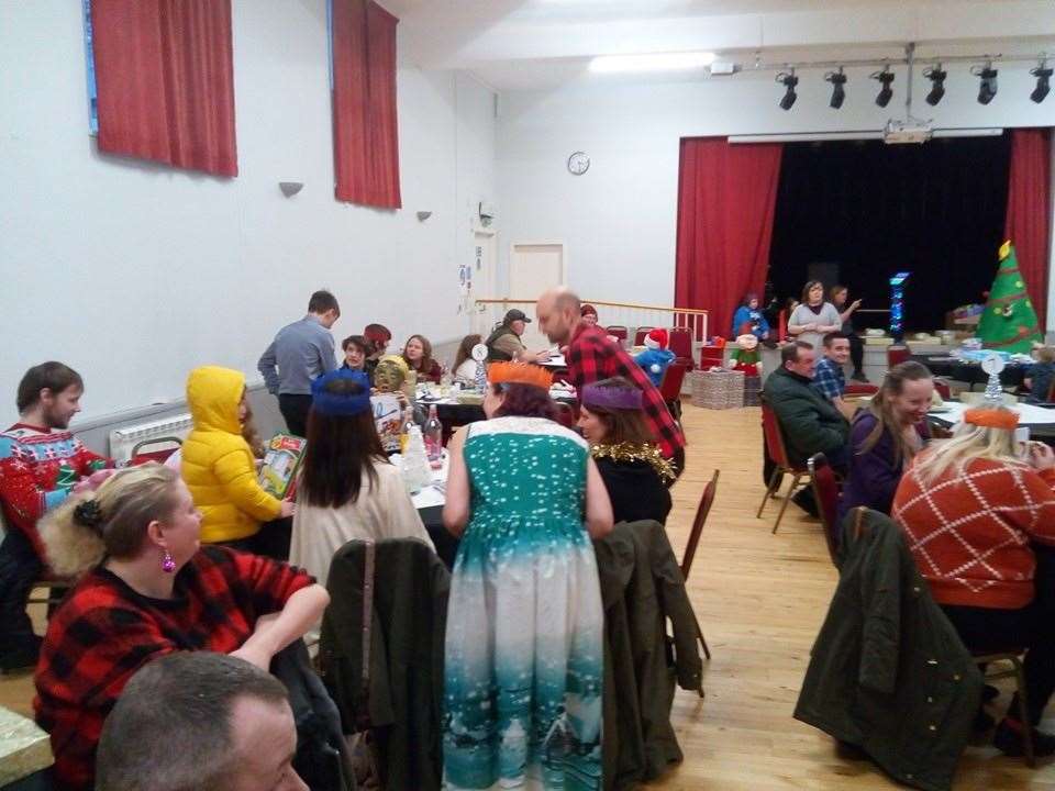 Last year’s well attended event at Grant Hall, Rothes.