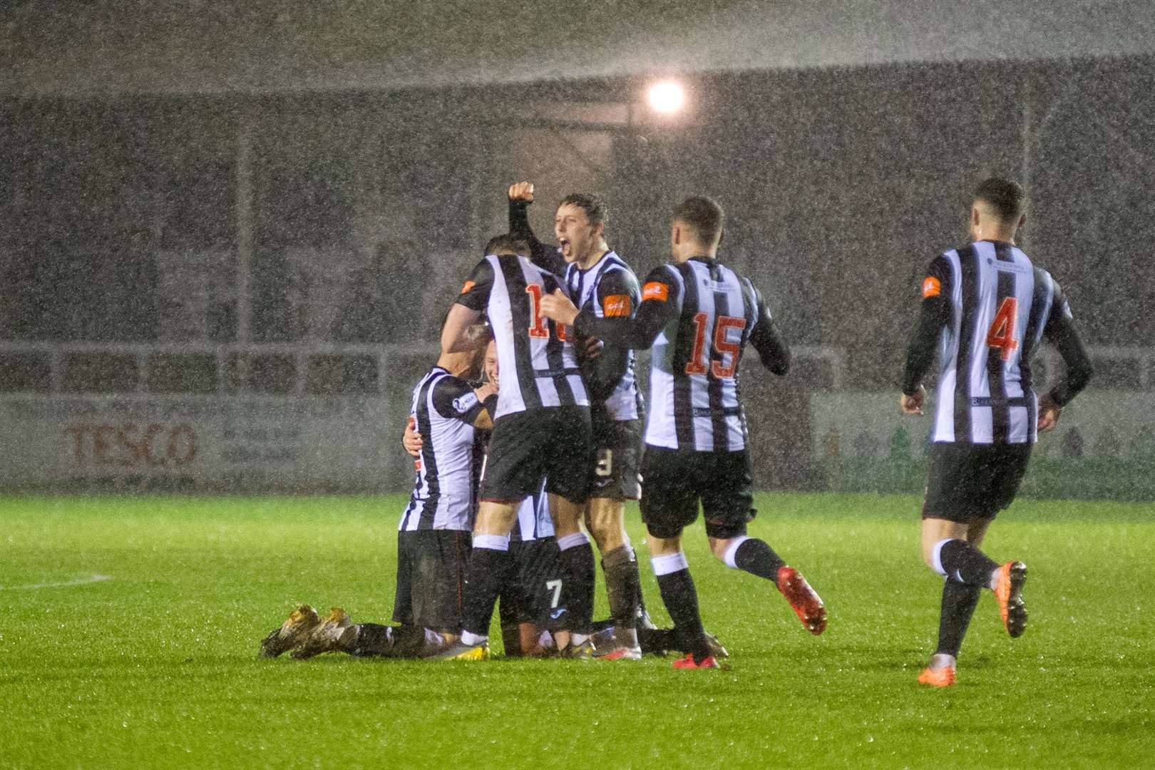 Elgin are in second place in League Two and will resume on March 20, but the league format has yet to be finalised. Picture: Daniel Forsyth..