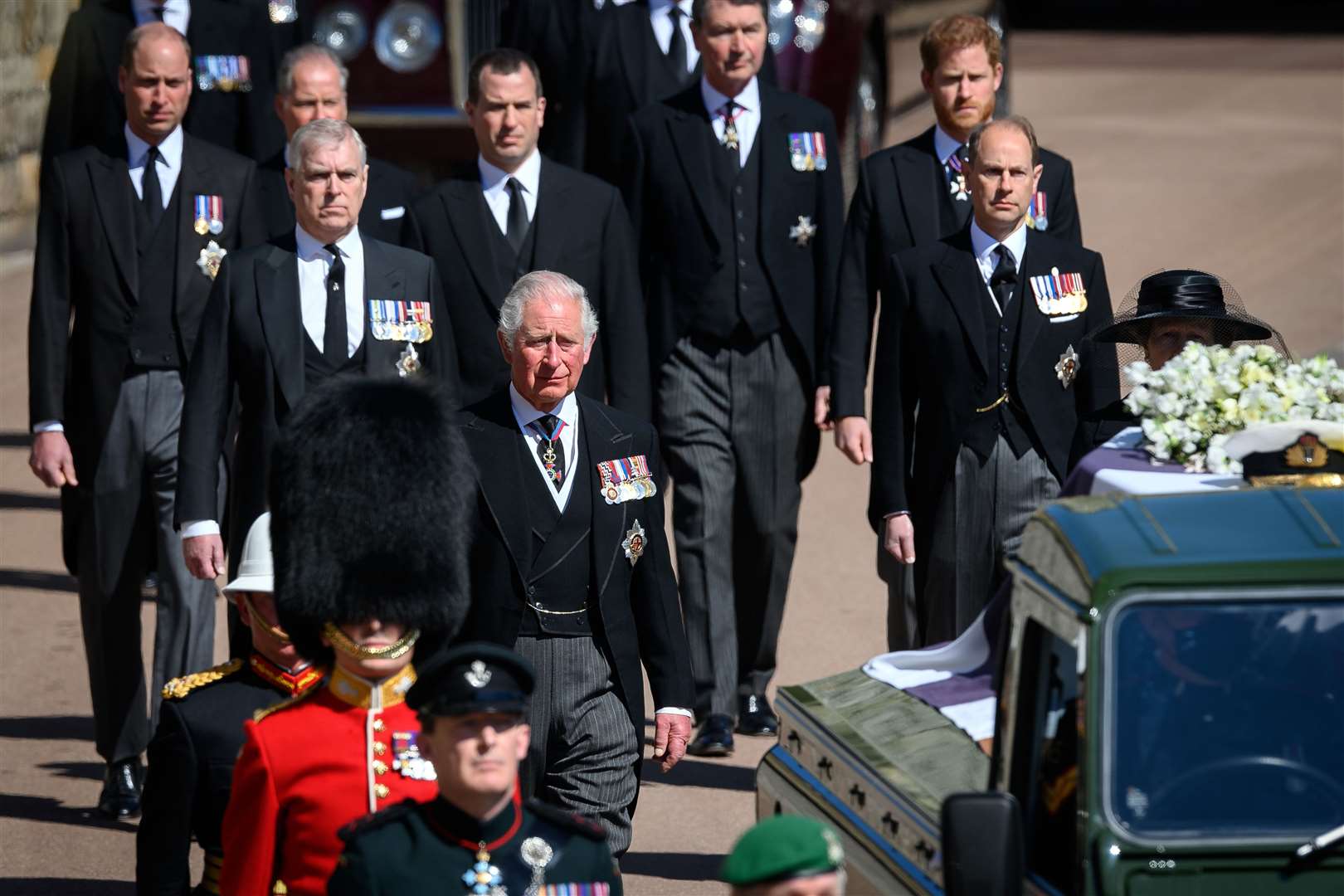 The Duke of Edinburgh’s funeral (Leon Neal/PA)