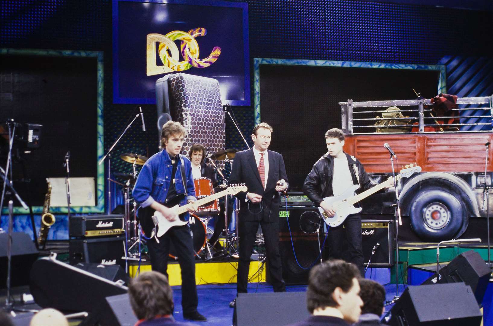 Dr Feelgood performing live on the DOC music show for Rai television in Rome 1988 (Theodore Liasi/Alamy/PA)