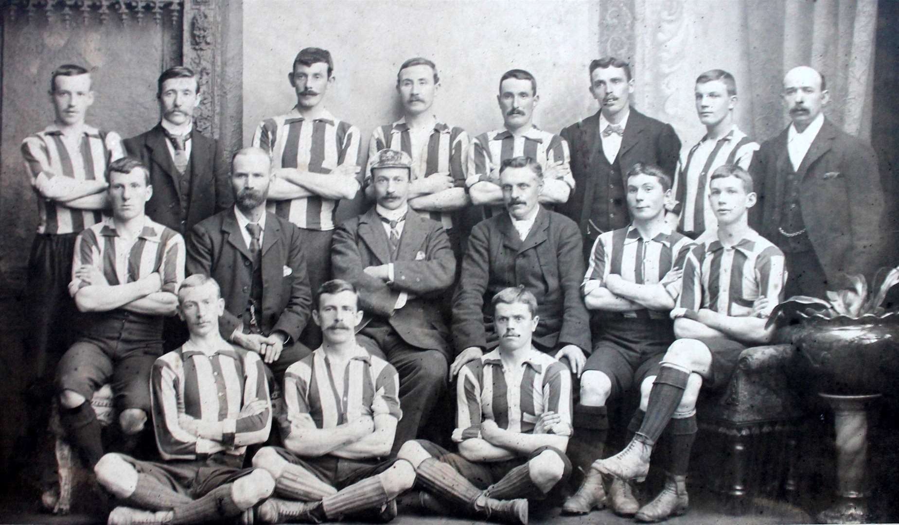 Forres Mechanics Football Club, North of Scotland Qualifying Cup Winners 1899-1900.