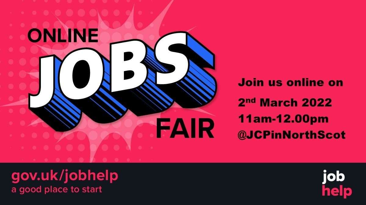 The DWP will be holding a Twitter jobs fair for Moray jobseekers.