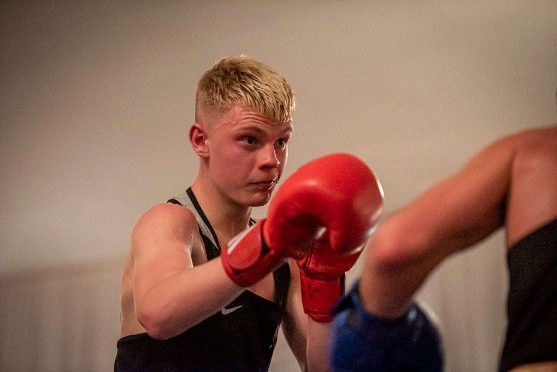 Fraser Wilkinson’s dedication on the Scottish amateur boxing scene has earned him a professional deal. Picture: Daniel Forsyth