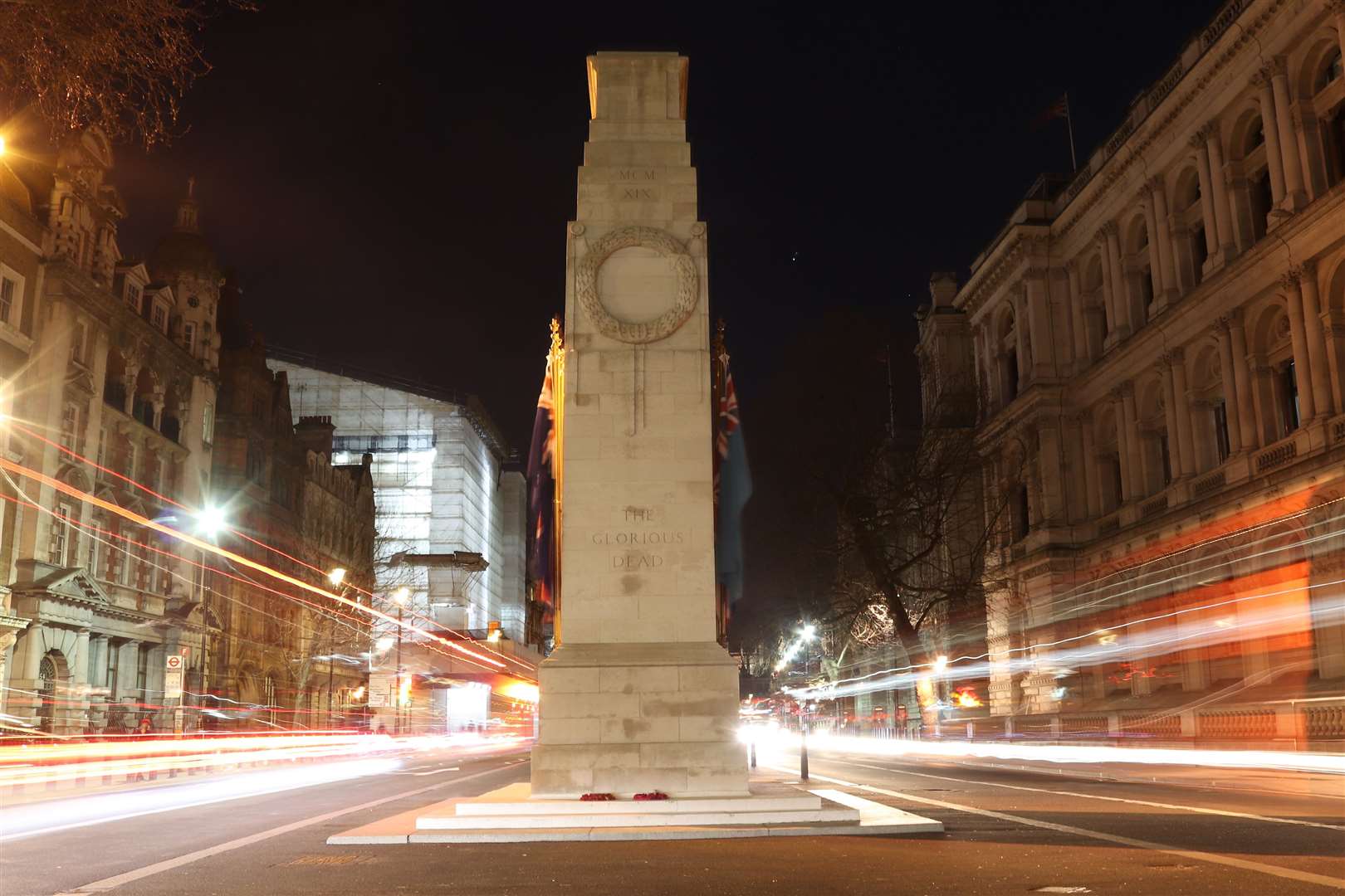 The Cenotaph in London, taken by AB Chris Sellers, which won the Royal Navy Association Award (AB Chris Sellers/MoD/Crown Copyright)