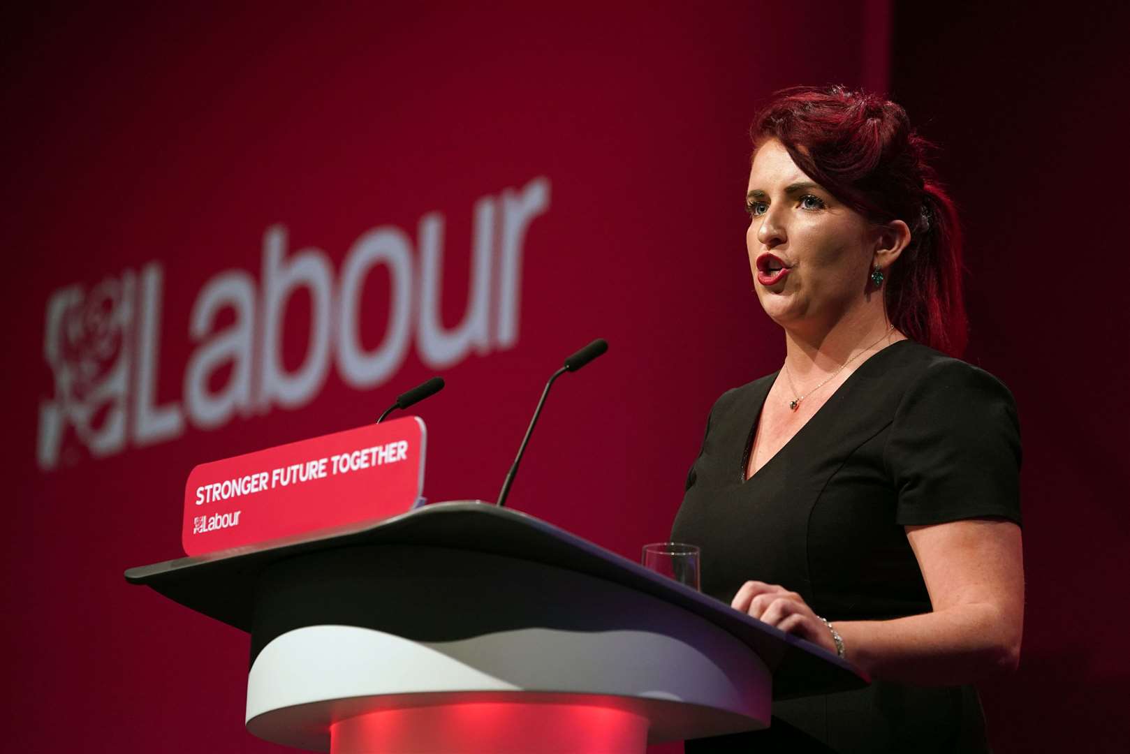 Shadow transport secretary Louise Haigh said ‘the bus services communities depend on are stumbling from one crisis to the next’ (Gareth Fuller/PA)