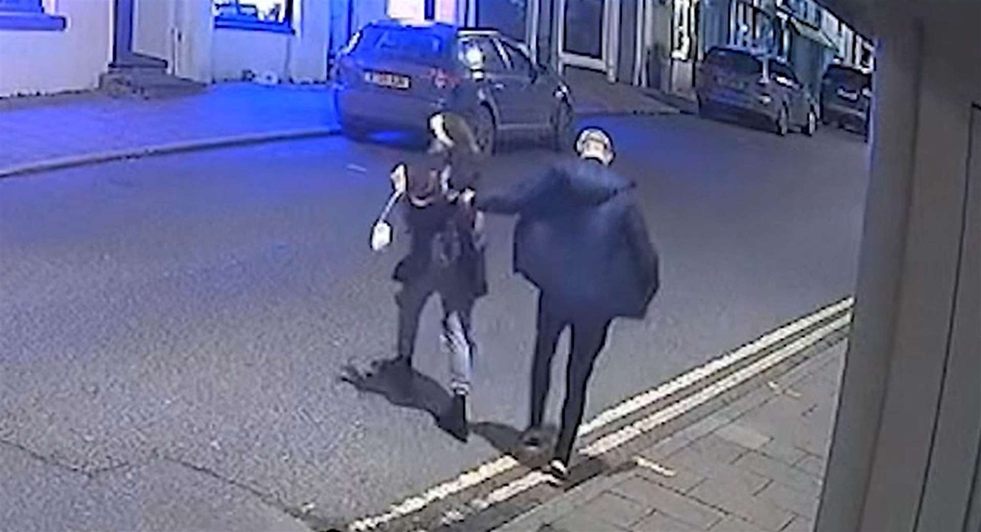 Lily Sullivan was pictured on CCTV with her killer Lewis Haines (CPS/PA)
