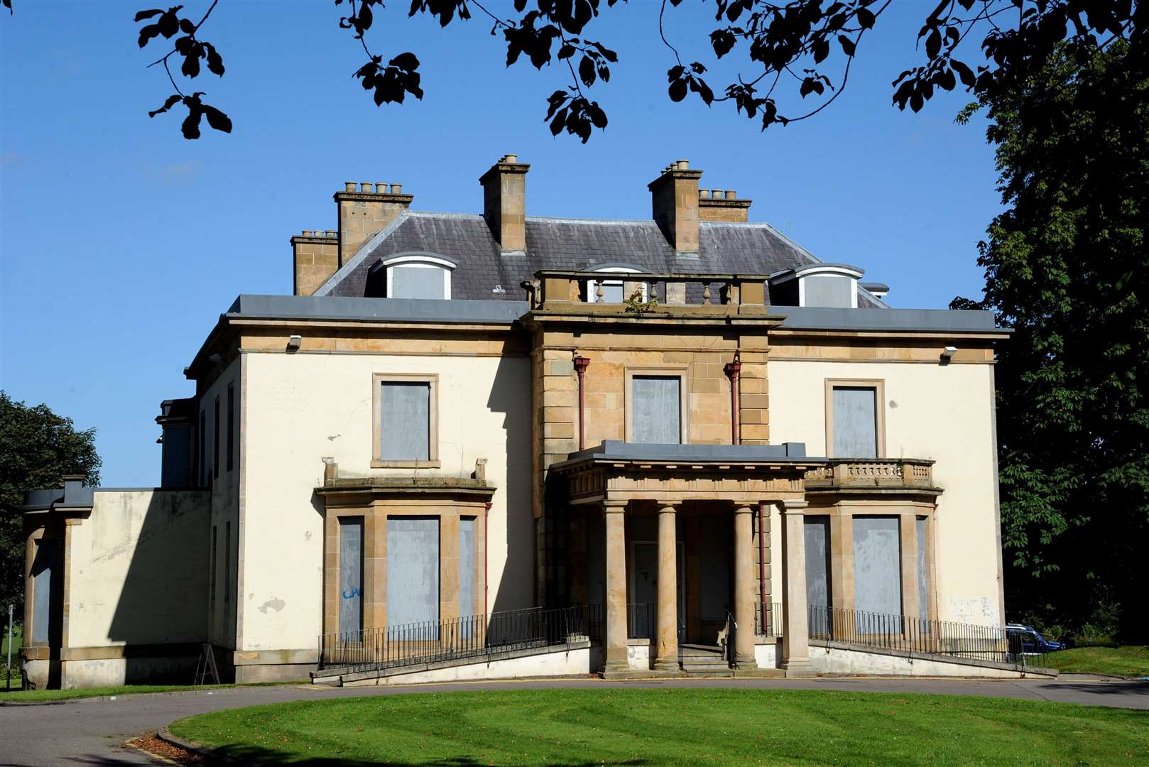 Grant Lodge at Cooper Park may be renovated as part of the Cultural Quarter plans for Elgin.