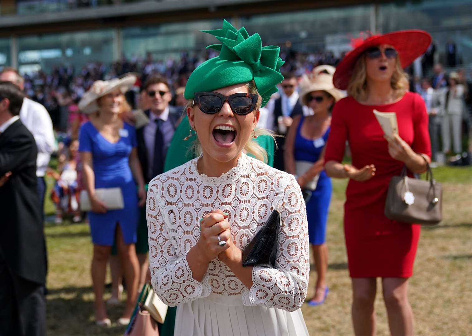 Racegoers have been welcomed back to Royal Ascot for the first time since 2019 (Andrew Matthews/PA)