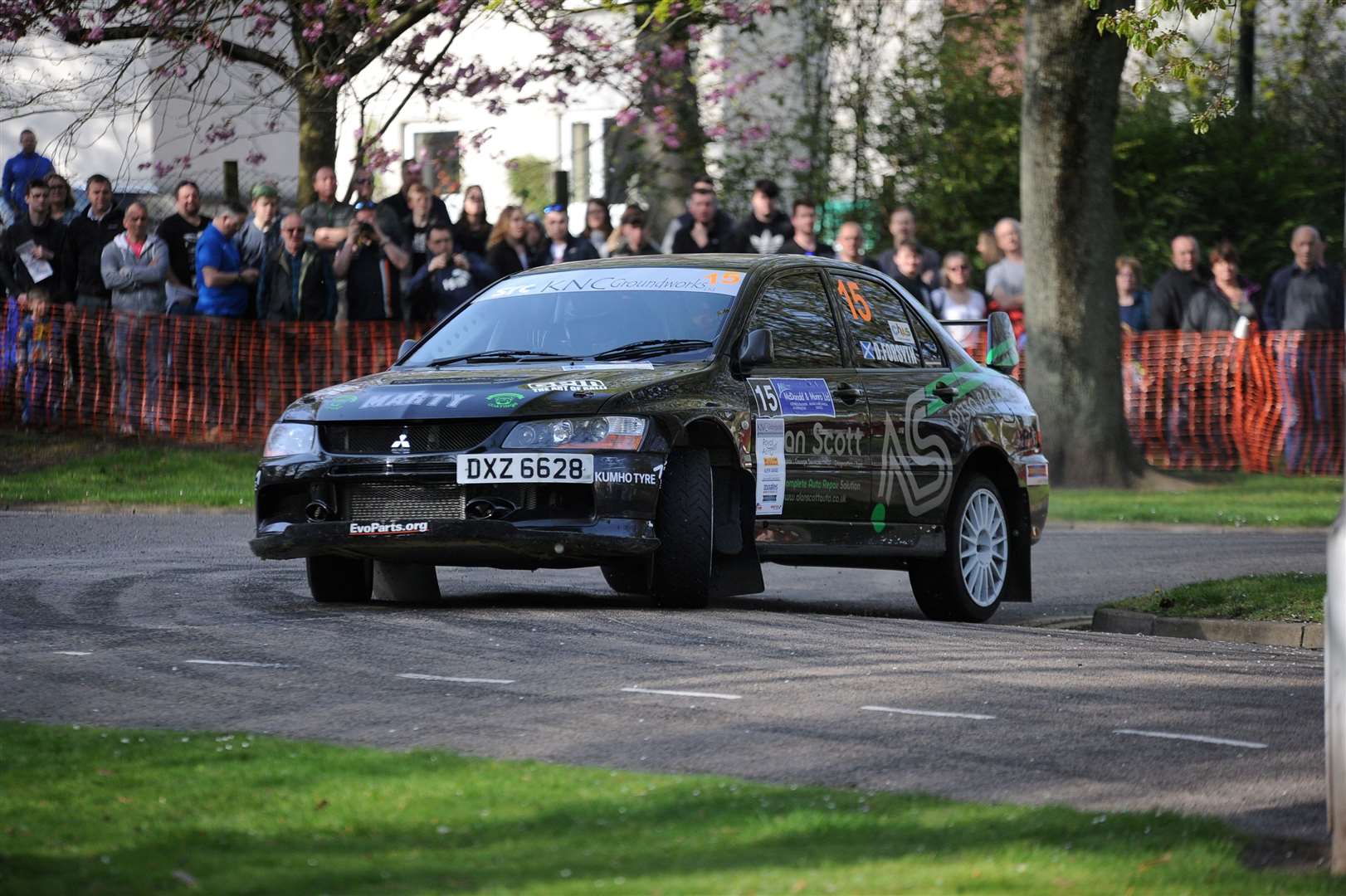 The Cooper Park stages are back. Picture: Eric Cormack.